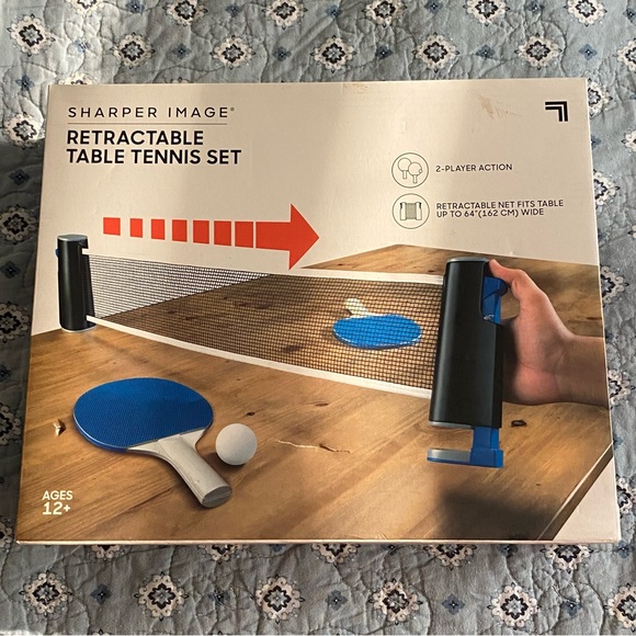 Retractable Table Tennis Set - Picture 1 of 3